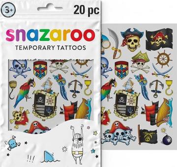 Snazaroo - Boys Adventure Temporary Tattoos - In Packaging