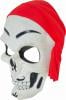 Skeleton Mask with Red Bandana - Side view