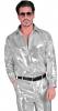 Silver Disco Bomber Shirt - Front View