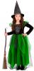 Kid's Green Witch Costume - Child modelling