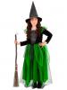 Kid's Green Witch Costume - Tween modelling