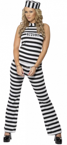 Convict Cutie Costume