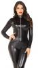 Wet Look Leather Catsuit - Front