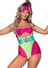 80s Workout Diva Costume - Close up