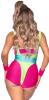 80s Workout Diva Costume -Back View