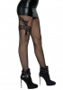 Gunslinger Garter Net Tights