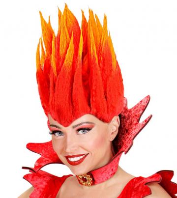 Devil Wig - Modelled Female