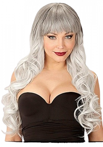 Black-Grey Melania Dream Hair Wig