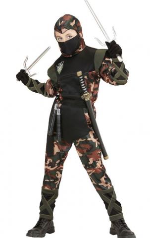 Ninja Soldier Costume - Full view