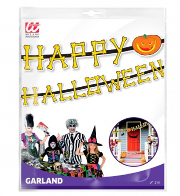 Happy Halloween Garland