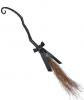 Collapsible Crooked Witch Broom - Fully attached