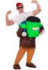 Monster Rider Inflatable Costume - Front view