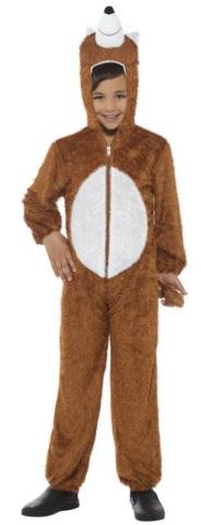 Fox Costume includes Jumpsuit with Hood - Front view