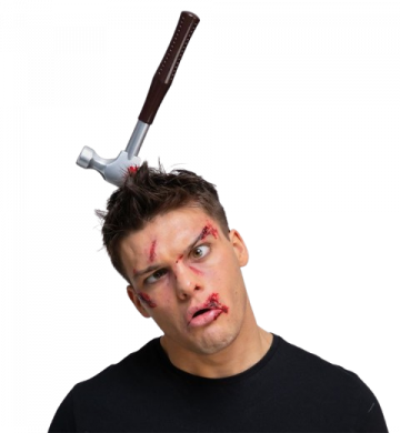 Hammer in Head Headband