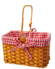 Basket with Red Gingham