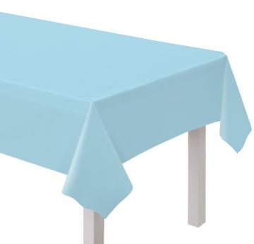 Clear Sky Plastic Table covers - Close up