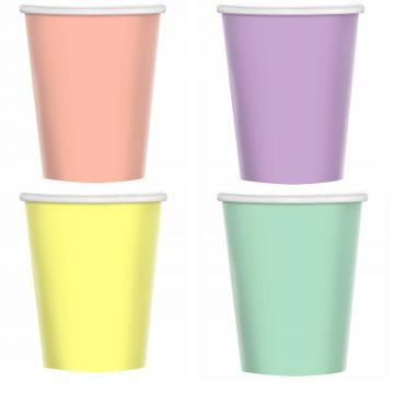 Mixed Colour Paper Cups