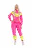 Eighties pink shell suit - Full view