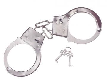 Police Handcuffs - Close up