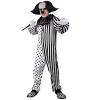 Clown Costume black and white