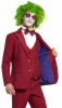 Burgundy Beetlejuice Groom Suitmeister Suit