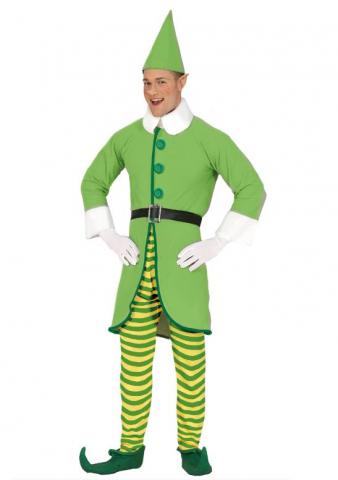 Green elf costume