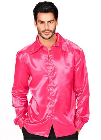 Pink 70's Disco Shirt