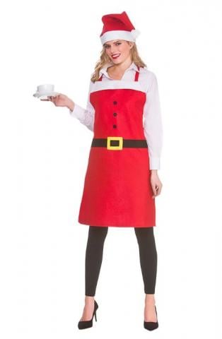 Santa apron + hat