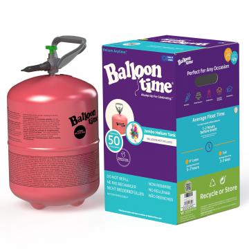 Disposable Helium Tank - 50 Balloon Capacity