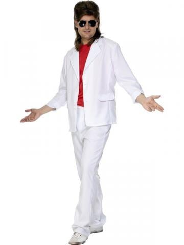 80's White Suit