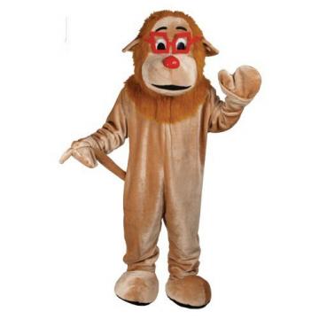 Cartoon Lion Mascot Costume