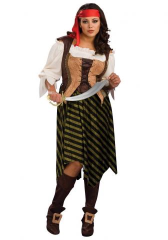 Pirate Wench Costume - Plus Size