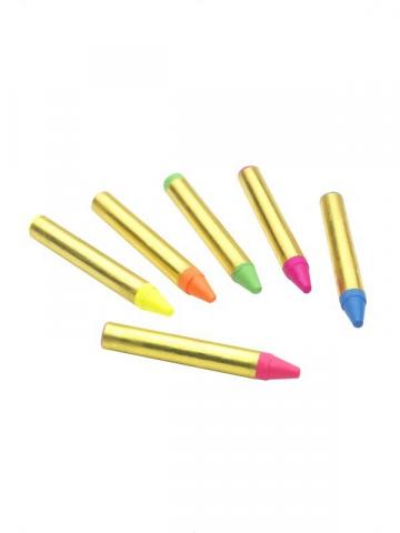 neon crayons