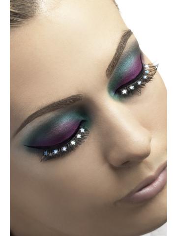 Black Eyelashes with Stars