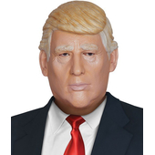 Donald Trump latex Mask with attached hair.