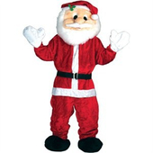 Deluxe Santa Mascot