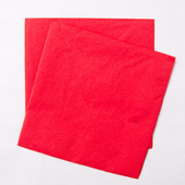 red napkins