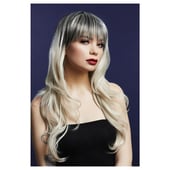 Deluxe Sienna Wig - Blonde With Dark Roots