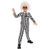 Boys Beetlejuice Child Costume with Wig