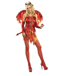 Devil on Fire Costume