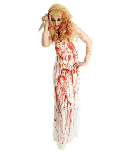 Bloody prom dress