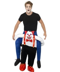 Sinister Clown Piggy Back Costume