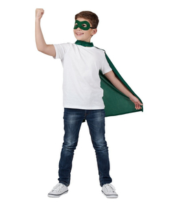 superhero cape & mask