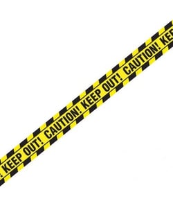 Caution Tape Banner - 20ft