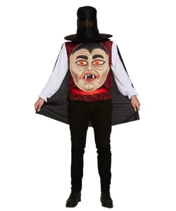 Vampire Jumbo Face Costume