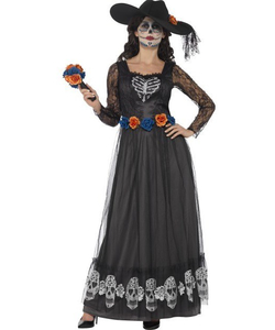 Day of the Dead Skeleton Bride Costume