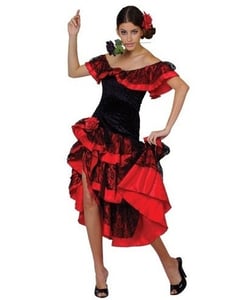 Spanish Senorita Costume - Plus Size