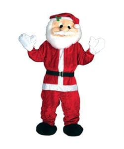 Deluxe Santa Mascot