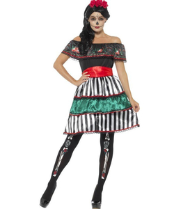 Day of the Dead Senorita Doll Costume