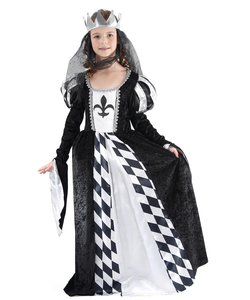 Kids Chess Queen Costume